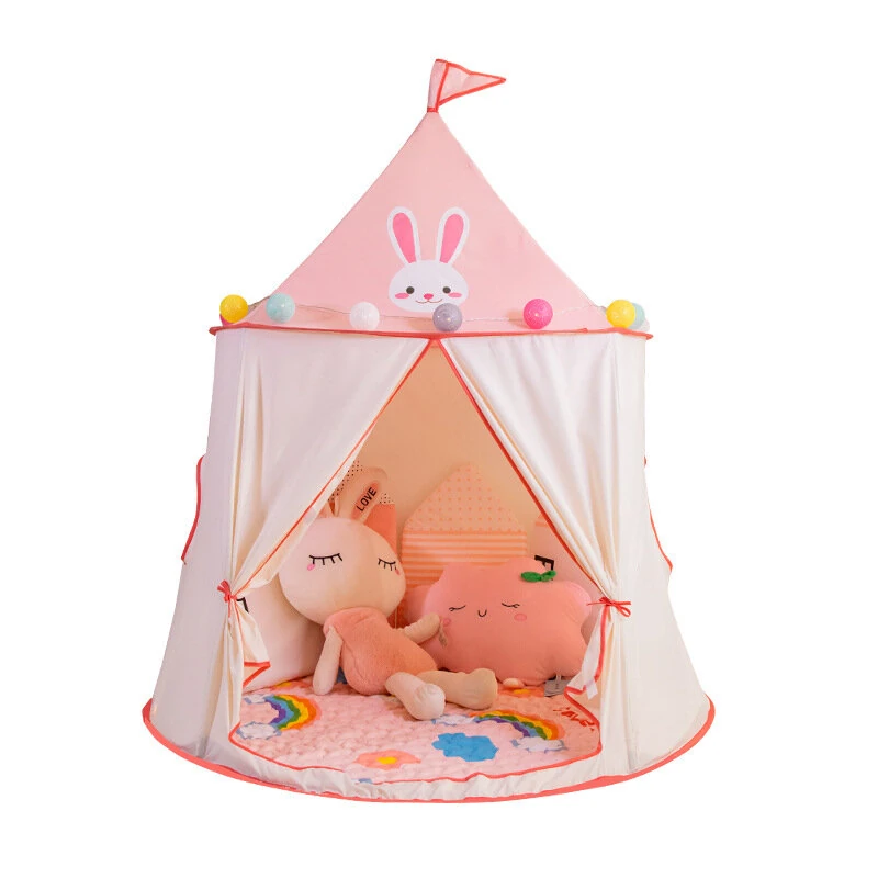 IPRee Indian Portable Play Kids Tent Indian Tent Yurt Children Indoor Outdoor Ocean Ball Pool Game Tent Castle Room House Toy (image for) IPRee Indian Portable Play Kids Tent Indian Tent Yurt Children Indoor Outdoor Ocean Ball Pool Game Tent Castle Room House Toy